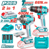 Thumbnail KIT LLAVE IMPACTO 400NM Y TALADRO 66NM TOTAL0