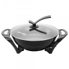 Thumbnail Olla Grill Eléctrica Mega Star BA22N1 220v - Negro0
