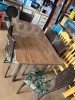Thumbnail MESA DALIA EN MDF CON 6 SILLAS RATAN0