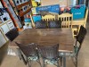 Thumbnail MESA DALIA EN MDF CON 6 SILLAS RATAN0